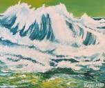 Ouragan, Painting by Normand | Artmajeur