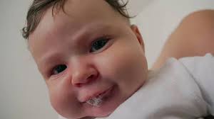 Criança bigode leite stockfoto, royaltyfrie Criança bigode leite bilder