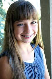 At the end, she shakes out her. Straight Bangs Fringe Hairstyles Cute Girls Hairstyles