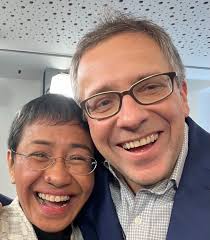 so lovely reconnecting with my favorite maria ressa at paris peace forum