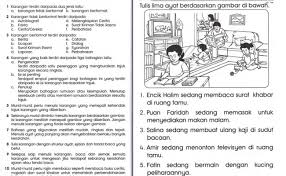 Kita digalakkan menjaga kebersihan sekolah. Contoh Soalan Karangan Tahun 4 Kssr Soalan Bp Cute766