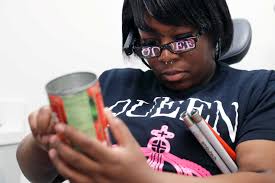 A Houston woman with low vision is regaining her independence