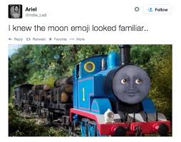 Why Does Thomas The Tank Engine Look Like Thomas The Tank Engine Emoji Clean Funny Memes