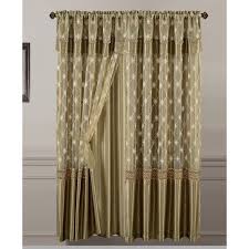 We have 28 images about bedroom curtains with attached valance including images, pictures, photos, wallpapers, and more. All American Collection New 2 Panel Elegant Embroidered Curtain With Attached Valance And Sheer Backing Walmart Com Walmart Com