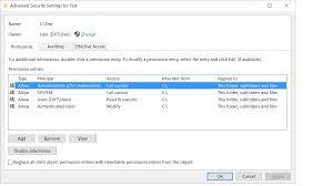 Just select a user and click remove to remove his permissions from selected file. Advanced Permissions Not Editable In Windows 10 Super User