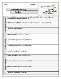 A Note Taking Template For Any Persuasive Writing Piece Includes Sections And Directions For Persuasive Essay Outline Essay Outline Template Persuasive Essays