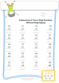 Saved by free math worksheets. View 11 Two Digit Subtraction Without Regrouping Worksheets
