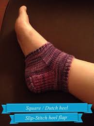 It is aimed at knitter's who are knitting their first sock. Ravelry Badlydrawndee S Massive Heel Study