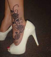 Lovely Ankle Tattoos Leg Tattoos Women Foot Tattoos Ankle Tattoo Designs