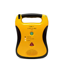 En hjertestarter er et apparat, der analyserer hjertets rytme og afgiver et eller flere kontrollerede elektriske stød til hjertet, hvis det er nødvendigt for at genskabe den normale hjertepumpefunktion. Lifeline Aed Hjertestarter Gode Priser Og Tilbud
