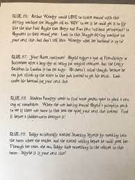 Place the clues around the house, leading to a treasure of your choice at the end. Harry Potter Treasure Hunt Clues 6 9 Harry Potter Kids Harry Potter Games Harry Potter Halloween Party