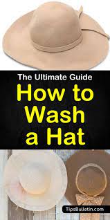8 Simple Ways To Wash A Hat Cleaning Hacks Deep Cleaning Tips How To Clean Hats