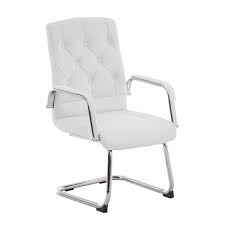Check spelling or type a new query. Fauteuil Chaise De Bureau Ergonomique Sans Roulette En Pu Blanc Bur10046 Cdiscount Maison