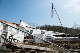 A tornado forms from a large thunderstorm. Tornado Alley Expansion How Millions In Southern States Are At Risk