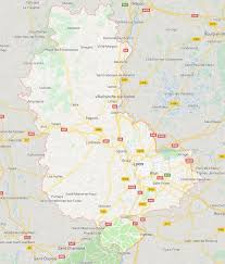 The jurisdiction of a prefecture. Carte Du Rhone Rhone Carte Du Departement 69 Villes Sites Touristiques