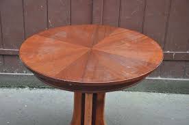 If you live in a smaller house or apartment, it might even be the centerpiece of your home. Coffee Table Round Adjustable In Height Wide Mahogany Kusera