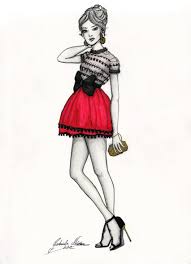 ilustracion de moda domestika ilustracion de moda de moda moda ilustracion de moda domestika
