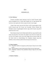 Mekanisme pengelolaan sampah di bank sampah jati asri dengan penerapan extended producer responsibility yang merupakan strategi yang didisain dalam upaya mengintegrasikan biaya lingkungan ke. Laporan Kerajinan Bahan Limbah Pdf