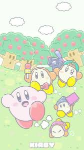 pin by waddle dee on kirby kirby art funny phone wallpaper kawaii wallpaper