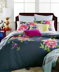 Bluebellgray Butterfly Moonlight Blue Comforter And Duvet Sets Bedding Collections Bed Bath Macy S Classy Bedroom Blue Comforter Blue Bedding