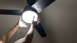 Depends on personal level experience, ability to work. How To Remove A Ceiling Fan Light Cover Youtube