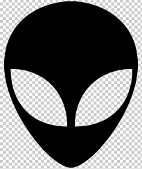 Alien Extraterrestrial Life Logo Sticker Png Alien Alien Invasion Black Black And White Circle Life Logo Logo Sticker Alien