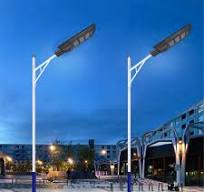 LED Solar Street Light with Radar PIR Motion Sensor for Outdoor Garden Wall  - Digital Zakka