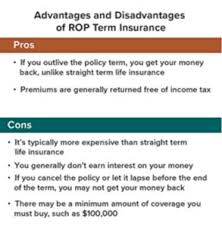 I will no longer carry liability insurance on my car. Return Of Premium Life Insurance Protection And Cash Back Coastal Wealth Management