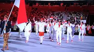 Warga jepang yang berpendapat olimpiade tokyo 2020 pasti diselenggarakan bertambah menjadi 50 persen dalam jajak pendapat yomiuri shimbun. Berita Foto Saat Tim Indonesia Muncul Di Olimpiade Tokyo Jepang Tribunnews Com Mobile