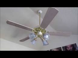 Ceiling fans with lights 46 inch ceiling fan with remote vintage cage chandelier fans with retractable blades, 5 edison bulbs not included, black 4.6 out of 5 ceiling fans fitted with led lights produce directional light and are a good choice for illuminating a certain section of the room. Ceiling Fans In My House Running On All Speeds 1080p Hd 5th Annual Youtube