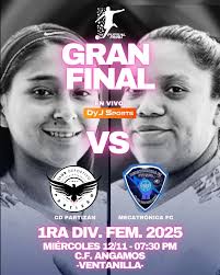 🏆 Partizán y Mecatrónica van por el título nacional y el boleto a la  Libertadores 2026 ⚽🔥 GRAN FINAL