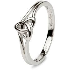 Women S Celtic Sterling Silver Trinity Knot Ring Ls Sl99 Irish Jewelry Celtic Wedding Rings Trinity Knot Ring