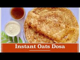 Instant Oats Dosa Recipe In Hindi How To Make Quick Easy Crispy Oats Rawa Dosa Indian Veg Breakfast Youtube Oats Dosa Dosa Recipe Oats Recipes