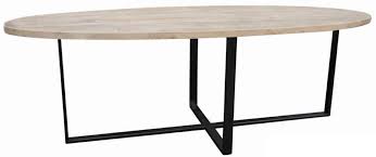 Check spelling or type a new query. Casa Padrino Luxury Solid Wood Dining Table Natural Black 280 X 90 X H 78 Cm Oval Kitchen Table With Oak Table Top And Metal Frame Dining Room Furniture