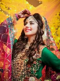 Mehndi Dress Pakistani Bridal Wear Bridal Mehndi Dresses Bride Photoshoot
