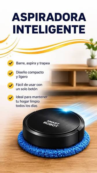 Ideal para mantener tu casa limpia sin esfuerzo! Aspiradora robot de 23 cm  de diámetro, disponible en 2 colores 😎 📍 Te esperamos en Avda. Artigas  665, Las Piedras.