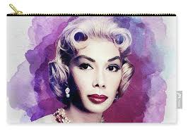Dolores Gray, Actress Zip Pouch by Esoterica Art Agency