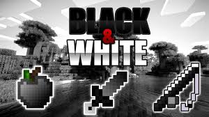 Minecraft is a very lovely game and if you are an old and experienced minecraft player, than you know that this game can provide you more stuff than any other games, especially if you have the right mods installed. Black White Pvp Texture Pack Default Edit 16x 1 8 9 Minecraft Texture Pack