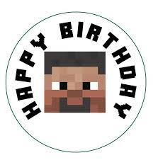 Browse minecraft resources on teachers pay teachers,. Printable 2 Tags Labels Minecraft Happy Birthday Max Otis Designs