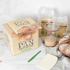 Kit Para Hacer Pan Con Masa Madre Pan Artesanal Pan Con Masa Madre