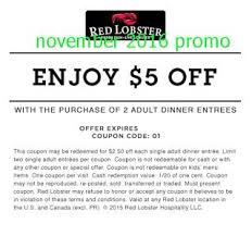 Red Lobster Coupons Red Lobster Coupons Red Lobster Free Printable Coupons