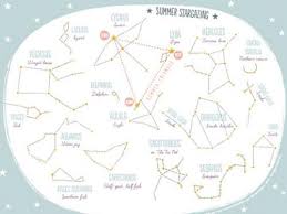 Free Printable Summer Constellation Map Constellation Map