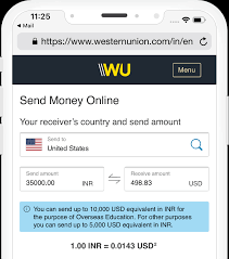 And, you don't have to pay any extra charges for sending money overseas either. International Money Transfers Western Union India