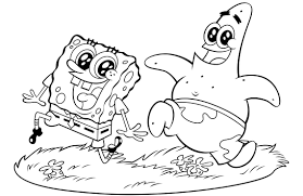Coloring pages for kids spongebob and garrye39d. Coloring Pages Spongebob Print For Free The Best Images