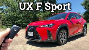 Bear in mind that lexus vehicles never have the enthusiast edge that always seems apparent in bmw's efforts. 2020 Lexus Ux 200 F Sport Bite Size Lexus Luxury Youtube