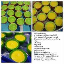 kuih telaga emas pudding desserts recipes desserts