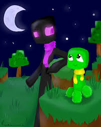 Enderman And Creeper By Katemaximova On Deviantart Minecraft Anime Minecraft Drawings Minecraft Wallpaper Minecraftia by licoricesonatinas on deviantart. enderman and creeper by katemaximova on