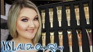 I'm also swatches all 12 shades as well as swatching all. Ysl All In One Glow Tinted Moisturizer Review All 12 Shades Youtube