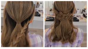 Braids are an easy and so pleasant way to forget about hair styling for months, give your hair some rest and protect it from harsh environmental factors. Daily Braid Hairstyle Tutorial Video 0094 Diy 4 Ever