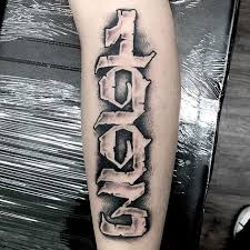 Maybe you would like to learn more about one of these? Number Font Styles For Tattoos Novocom Top